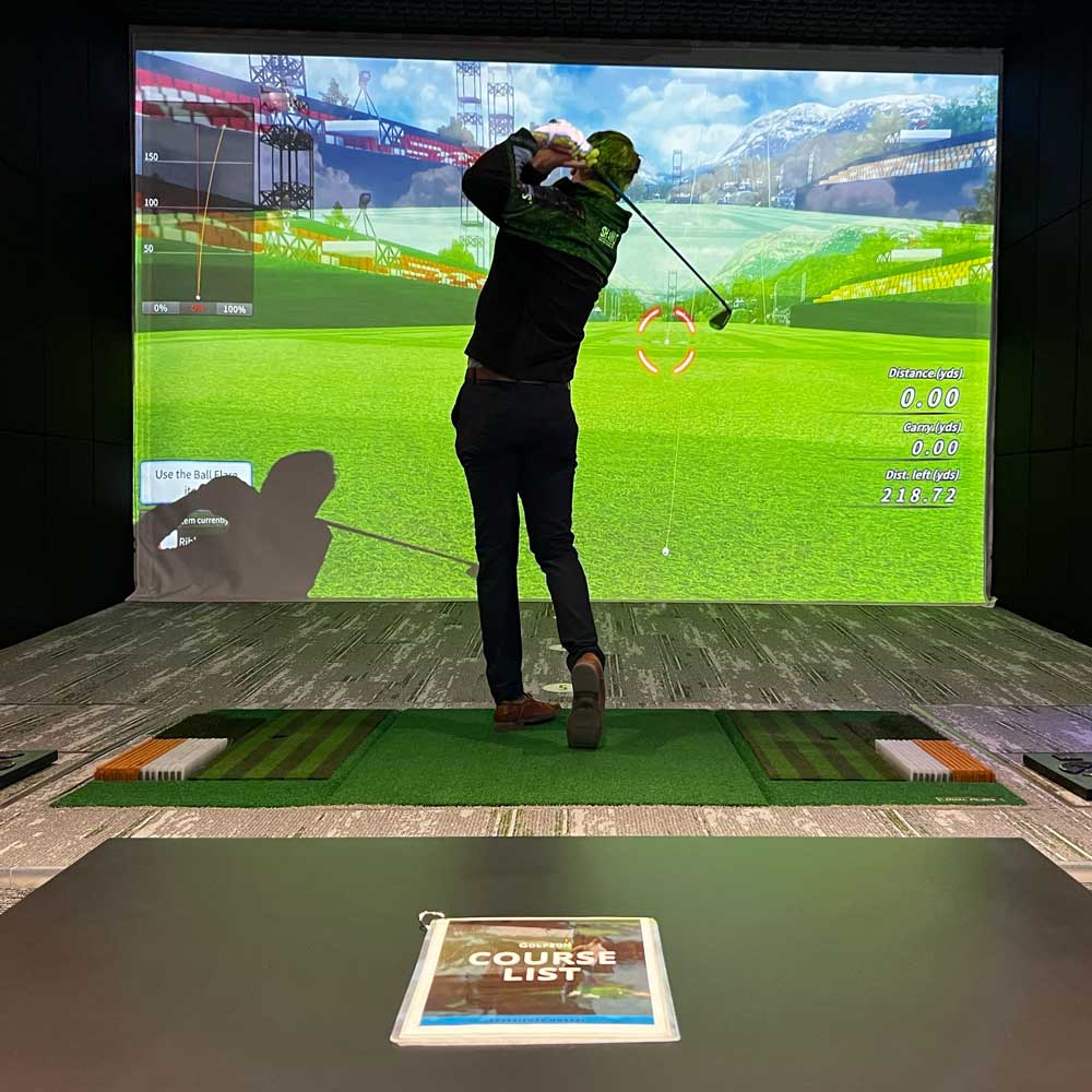 Golfzon golf simulator